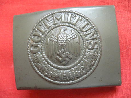 Army Steel Belt Buckle , minty