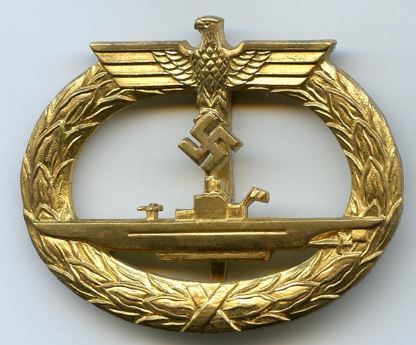 Early U Boat Badge , SUPERB is an understatement  