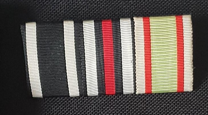 3 place Imperial medal bar