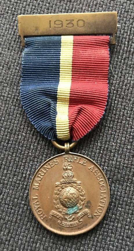 Royal Marines Rifle Association medal