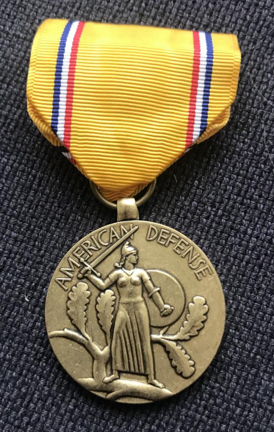 USA Defence medal and ribbon