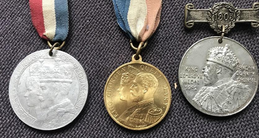 8 assorted School Attendance medals from 1898 to 1916
