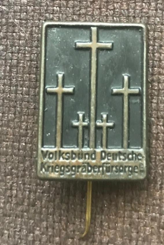 German War Graves stick pin