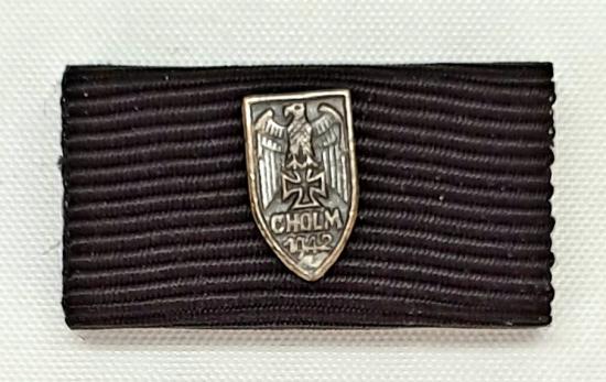 1957 Cholm Shield single ribbon bar.