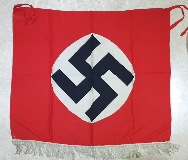 NSDAP podium banner with fringe.