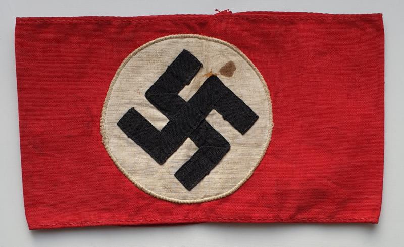 Multi piece cotton NSDAP armband