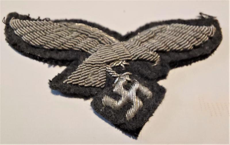 Luftwaffe officer bullion breast eagle
