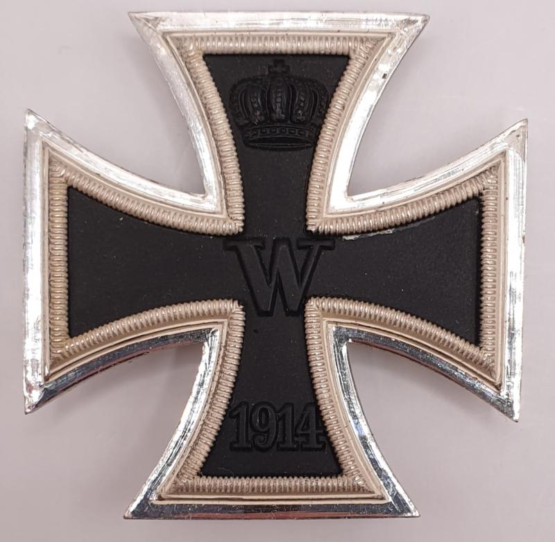 Mint III Reich produced 1914 Iron Cross First Class by S&L.
