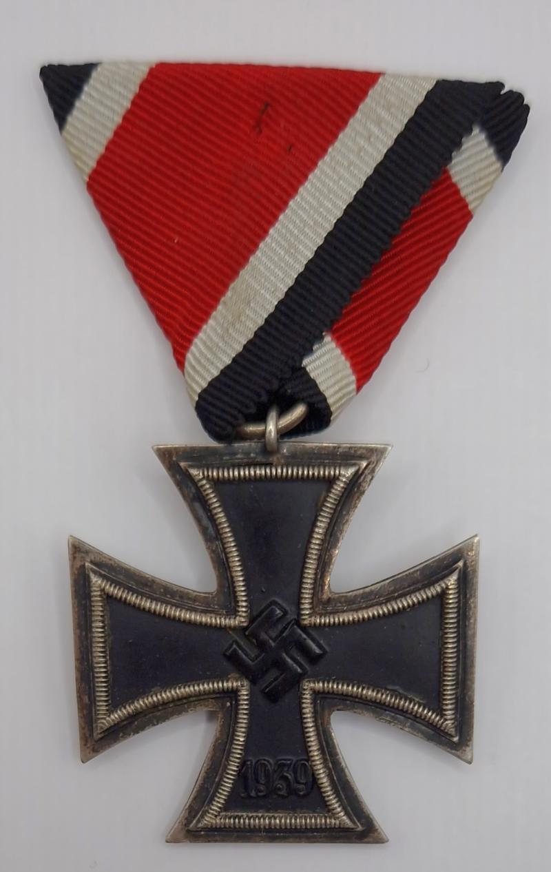 1939 Iron Cross Second Class with Austrian Trifold ribbon.