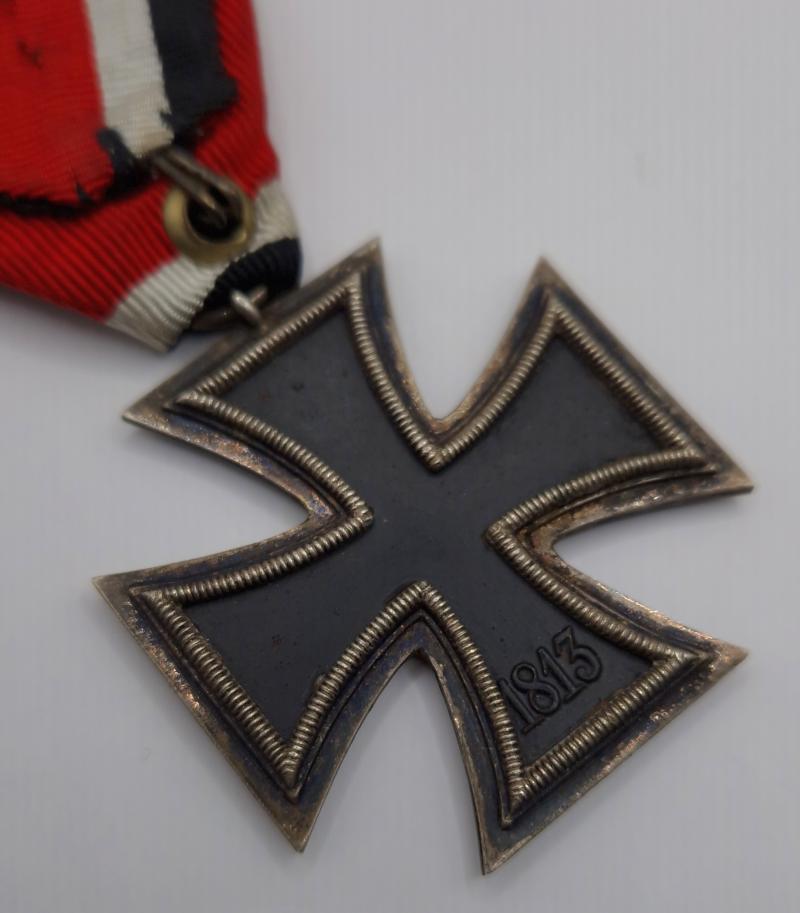 1939 Iron Cross Second Class with Austrian Trifold ribbon.
