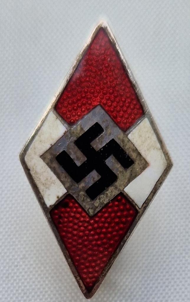 Early Hitler Youth membership badge by Ges.Gesch.
