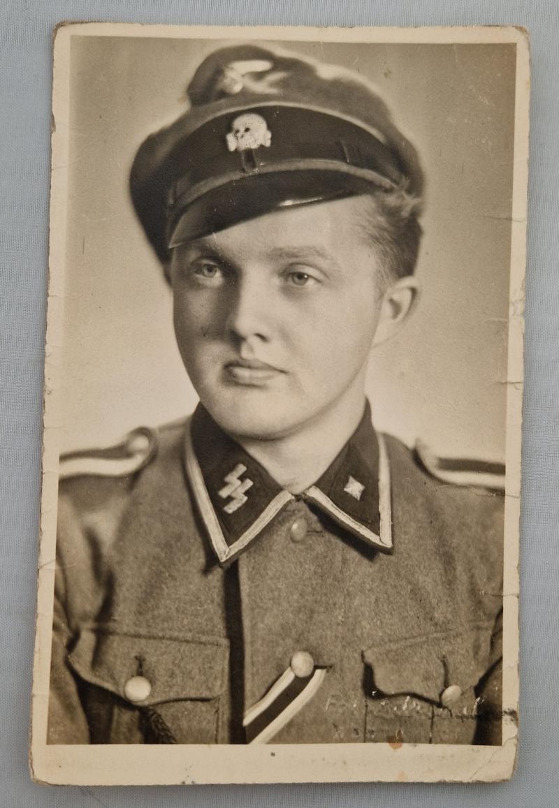 Past Glories Militaria | Photo Postcard of a Waffen SS Unterscharführer.