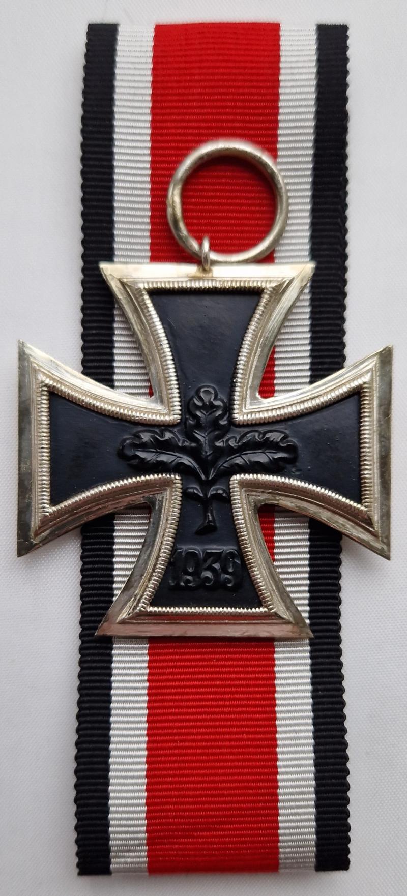 1957 Iron Cross Second Class by Steinhauer und Lück.