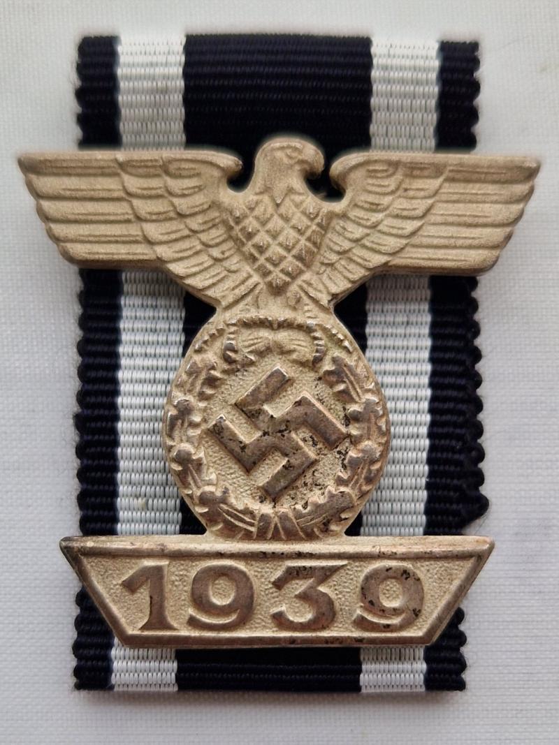 Rare 1939 Iron Cross Second Class Spange by Alois Rettenmaier.